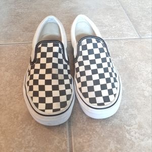 Checkered vans